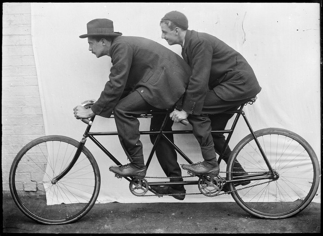 Tandem bicycle