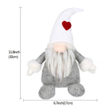 Santa Claus Snowman Elk Dolls Christmas Ornaments Merry Christmas Favor Party Decorations for Home New Year Gift