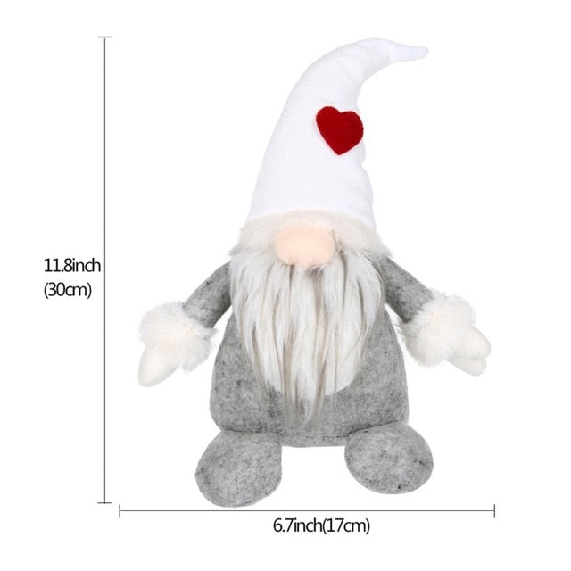 Santa Claus Snowman Elk Dolls Christmas Ornaments Merry Christmas Favor Party Decorations for Home New Year Gift