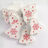 New Year 2020 Natural Snowflake Wood Pendant & Drop Ornaments Christmas Tree Wood Craft Xmas Tree Decorations for Home 2019 Noel