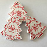 New Year 2020 Natural Snowflake Wood Pendant & Drop Ornaments Christmas Tree Wood Craft Xmas Tree Decorations for Home 2019 Noel