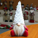Santa Claus Snowman Elk Dolls Christmas Ornaments Merry Christmas Favor Party Decorations for Home New Year Gift