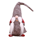 Santa Claus Snowman Elk Dolls Christmas Ornaments Merry Christmas Favor Party Decorations for Home New Year Gift
