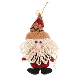 Santa Claus Snowman Elk Dolls Christmas Ornaments Merry Christmas Favor Party Decorations for Home New Year Gift