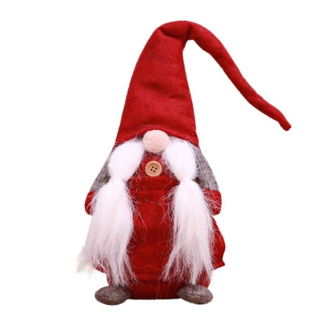 Santa Claus Snowman Elk Dolls Christmas Ornaments Merry Christmas Favor Party Decorations for Home New Year Gift