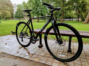Mr. Money Mustache Northwesterner 8Speed: Bike + Lights + Fenders