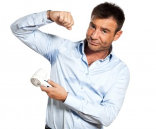Sweat attacks when you get off your bike